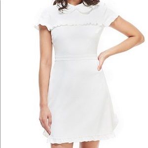 Adorable white dress from Gal Meets Glam!